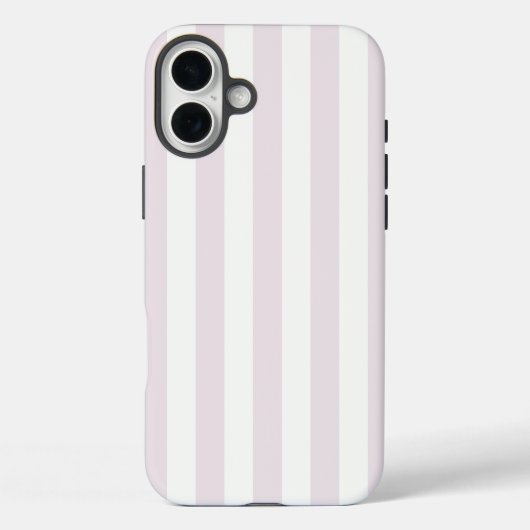 Coques Case-Mate iPhone Rayures intemporelles Pastel Rose (Verso)