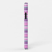 Coques Case-Mate iPhone Rayures lilas (Dos/Droite)