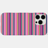 Coques Case-Mate iPhone Rayures multicolores rétro (Verso (horizontal))