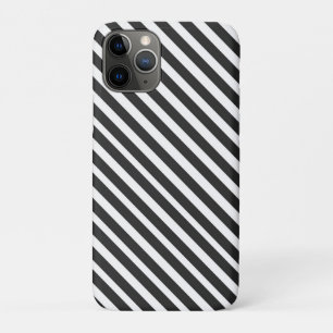 Case-Mate iPhone Case Rayures noires et blanches