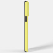 Coques Case-Mate iPhone Rayures rétro Jaune et turquoise (Verso / Droite)