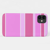 Coques Case-Mate iPhone Rayures roses (Dos (Horizontal))