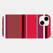 Coques Case-Mate iPhone Rayures rouges (Verso (horizontal))