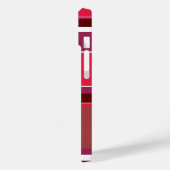 Coques Case-Mate iPhone Rayures rouges (Verso / Gauche)