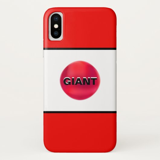 Coques Case-Mate iPhone Rayures rouges blanches noires (Dos)