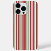 Coques Case-Mate iPhone rayures rouges et brunes (Verso)