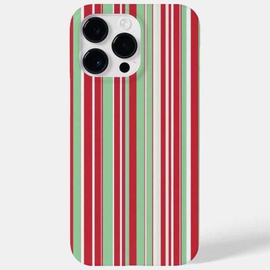 Coques Case-Mate iPhone rayures rouges et brunes (Verso)