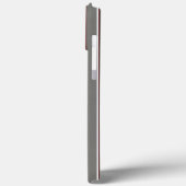 Coques Case-Mate iPhone rayures rouges et brunes (Verso / Gauche)
