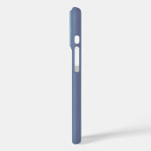Coques Case-Mate iPhone Rayures verticales bleu-gris (Verso / Gauche)