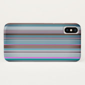 Coques Case-Mate iPhone Rayures verticales élégantes (Dos (Horizontal))