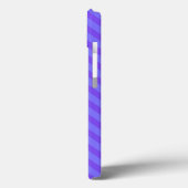 Coques Case-Mate iPhone Rayures violettes violettes diagonales (Verso / Gauche)