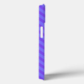 Coques Case-Mate iPhone Rayures violettes violettes diagonales (Verso / Droite)