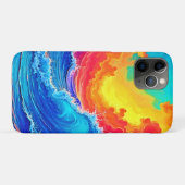 Coques Case-Mate iPhone Raz-de-marée océanique : Vague de coucher de solei (Dos (Horizontal))