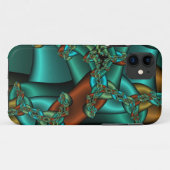 Coques Case-Mate iPhone Réaction en chaîne (Dos (Horizontal))