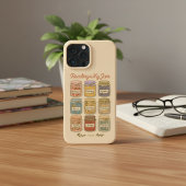 Coques Case-Mate iPhone Reading Is My Jam Cute Book Lover Genre Jars 