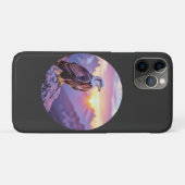 Coques Case-Mate iPhone Realistic Eagle on Rock – Majestic Wildlife Scene (Dos (Horizontal))