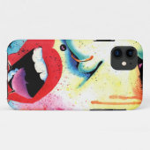 Coques Case-Mate iPhone Rebel Yell - Portrait d'art pop (Dos (Horizontal))