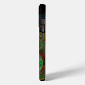 Coques Case-Mate iPhone Reborn Green Art Abstrait (Verso / Gauche)