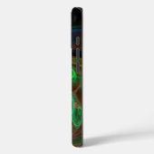 Coques Case-Mate iPhone Reborn Green Art Abstrait (Verso / Gauche)