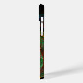 Coques Case-Mate iPhone Reborn Green Art Abstrait (Verso / Gauche)