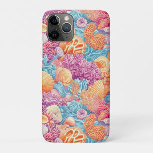 Case-Mate iPhone Case Récif de corail tropical turquoise lavande marin