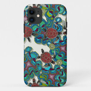 Coque iPhone 11 récif de tortue