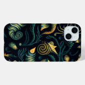 Coques Case-Mate iPhone Récifs Dorés (Verso (horizontal))