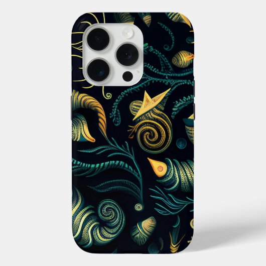 Coques Case-Mate iPhone Récifs Dorés (Verso)