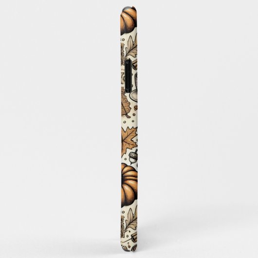 Coques Case-Mate iPhone Récolte d'automne (Dos/Droite)