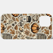 Coques Case-Mate iPhone Récolte d'automne (Verso (horizontal))