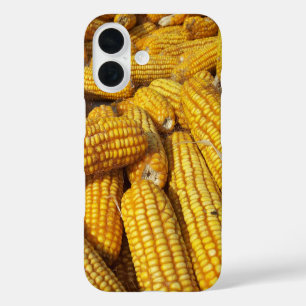 Coques iPhone 16 Récolte de maïs, Maïs en camion, Gros plan
