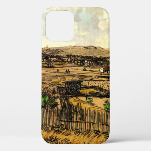 Coques Case-Mate iPhone Récolte en Provence Montmajour par Vincent van Gog (Verso)