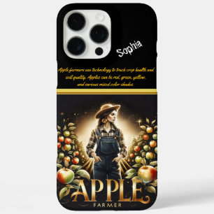 Coques iPhone 16 Pro Max Récolter des pommes à la cendre dans un verger ser