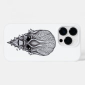 Coques Case-Mate iPhone Reconstruction faciale d'un crâne africain de visa (Verso (horizontal))