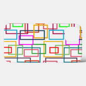 Coques Case-Mate iPhone Rectangles de chevauchement  (Verso (horizontal))
