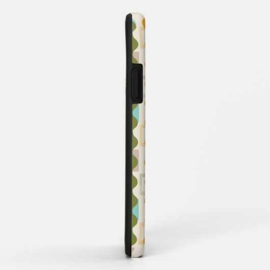 Coques Case-Mate iPhone Rectangles et chaînes (Dos/Droite)