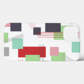 Coques Case-Mate iPhone Rectangles et lignes Abstraites (Verso (horizontal))