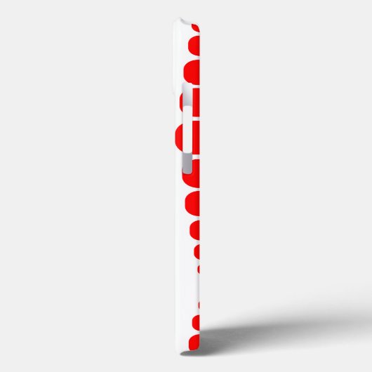 Coques Case-Mate iPhone Rectangles modernes de Noël (Verso / Gauche)