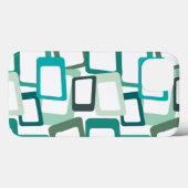 Coques Case-Mate iPhone Rectangles modernes du milieu du siècle (Verso (horizontal))