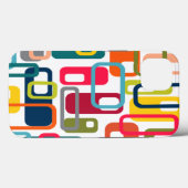 Coques Case-Mate iPhone Rectangles modernes du milieu du siècle (Verso (horizontal))