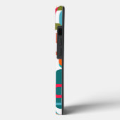 Coques Case-Mate iPhone Rectangles modernes du milieu du siècle (Verso / Gauche)