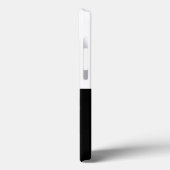 Coques Case-Mate iPhone Rectangles noirs et blancs (Verso / Gauche)