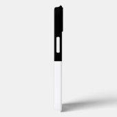 Coques Case-Mate iPhone Rectangles noirs et blancs (Verso / Droite)