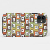 Coques Case-Mate iPhone Rectangles rétro avec Starbursts 1 (Dos (Horizontal))