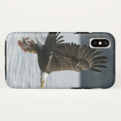 Coques Case-Mate iPhone Récupération du poisson d'aigle à tête blanche (Dos (Horizontal))