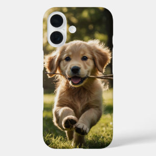 Coques iPhone 16 Récupération Golden Retriever