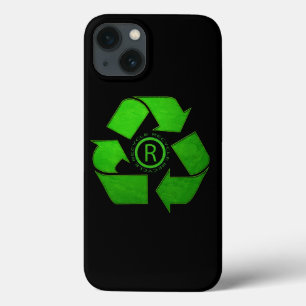 iPhone 13 Case Recycle Logo par Shirley Taylor