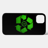 Coques Case-Mate iPhone Recycle Logo par Shirley Taylor (Verso (horizontal))