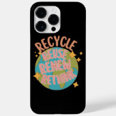 Coques Case-Mate iPhone Recycler réutiliser Renouveler repenser (Verso)