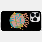 Coques Case-Mate iPhone Recycler réutiliser Renouveler repenser (Verso (horizontal))